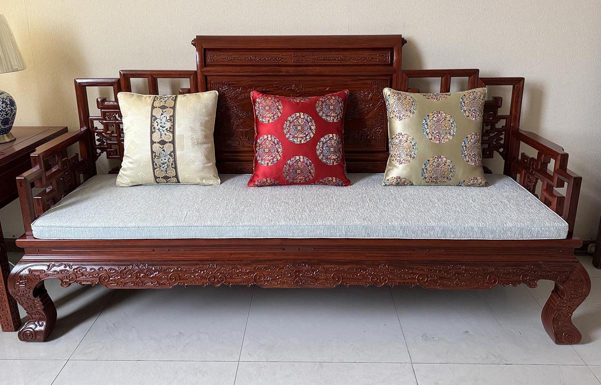 Oriental Silk Cushions and Pillows